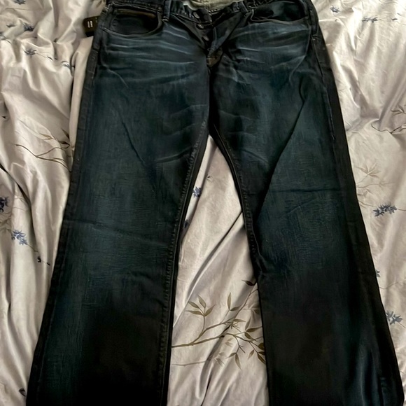Hudson Clifton boot cut/straight dark wash jeans - Picture 2 of 6